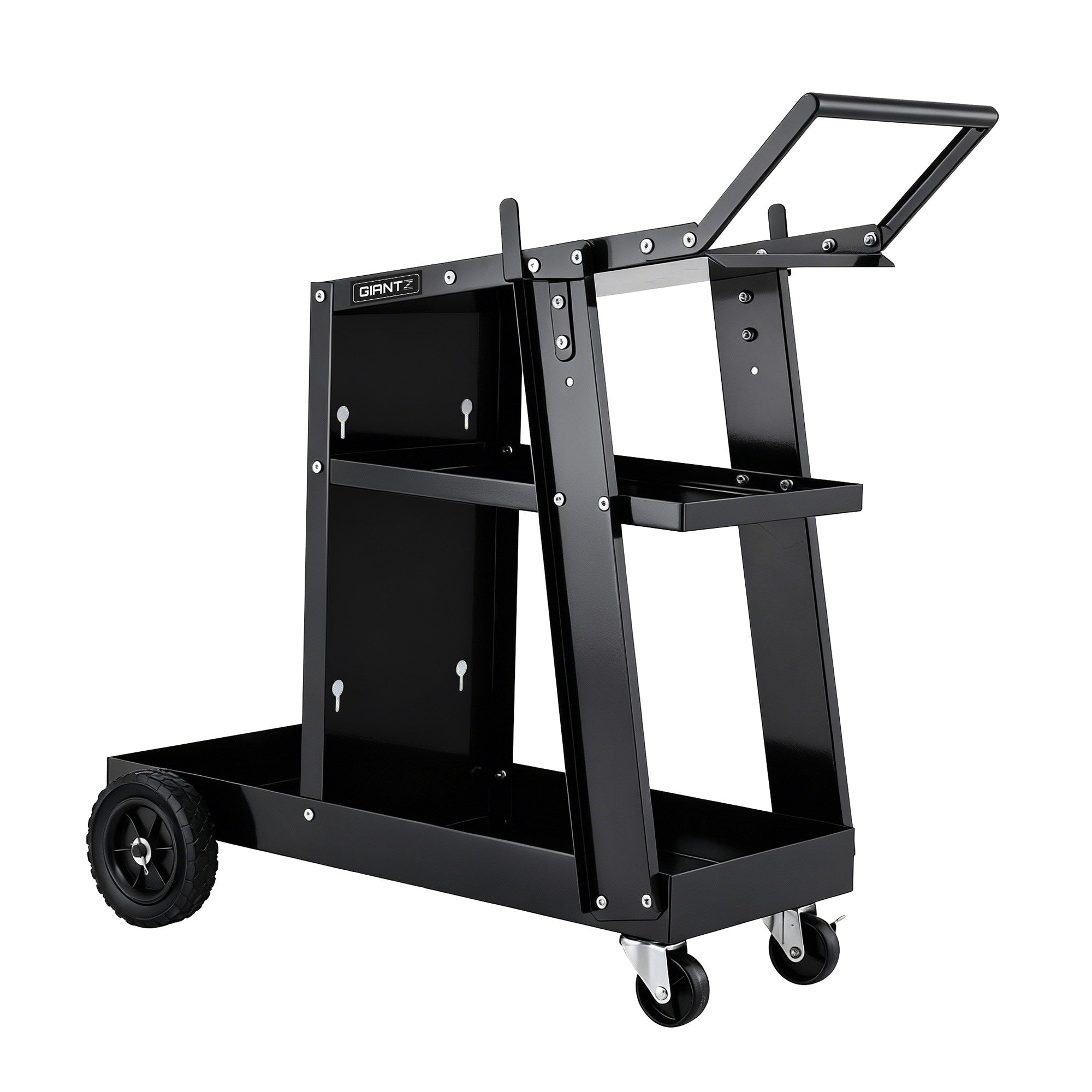 Giantz Welding Trolley Cart Welder MIG TIG ARC MMA Welder Plasma Cutter Storage TB-WT-NDWR-BK