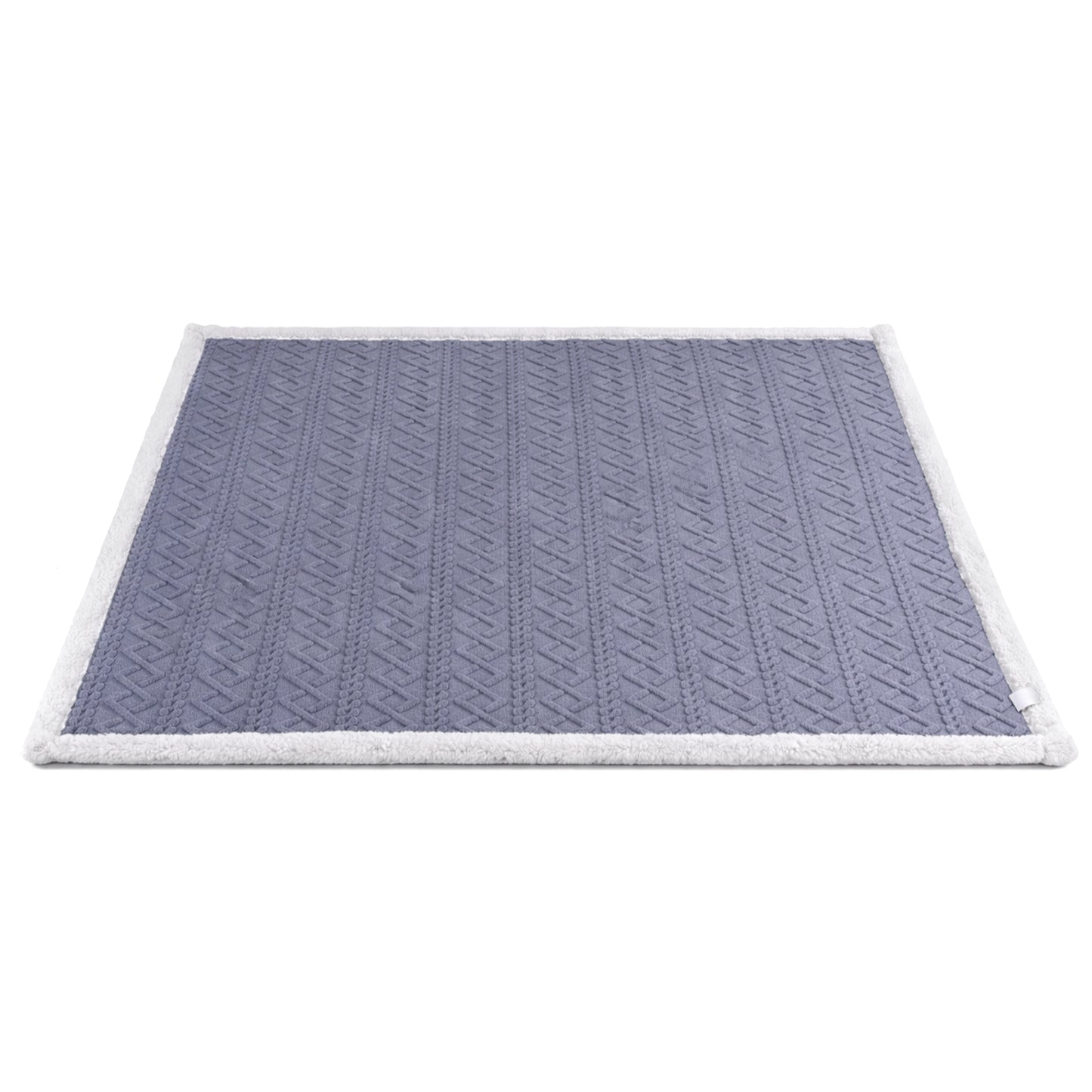 Giselle 152x203cm Throw Blanket Double-Sided Fleece Lightweight For Sofa Couch Bed Queen TBLANKET-DUAL-203-BU
