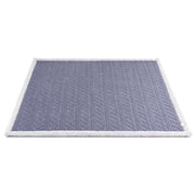 Giselle 152x203cm Throw Blanket Double-Sided Fleece Lightweight For Sofa Couch Bed Queen TBLANKET-DUAL-203-BU