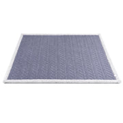 Giselle 203x230cm Throw Blanket Double-Sided Fleece Lightweight For Sofa Couch Bed TBLANKET-DUAL-230-BU