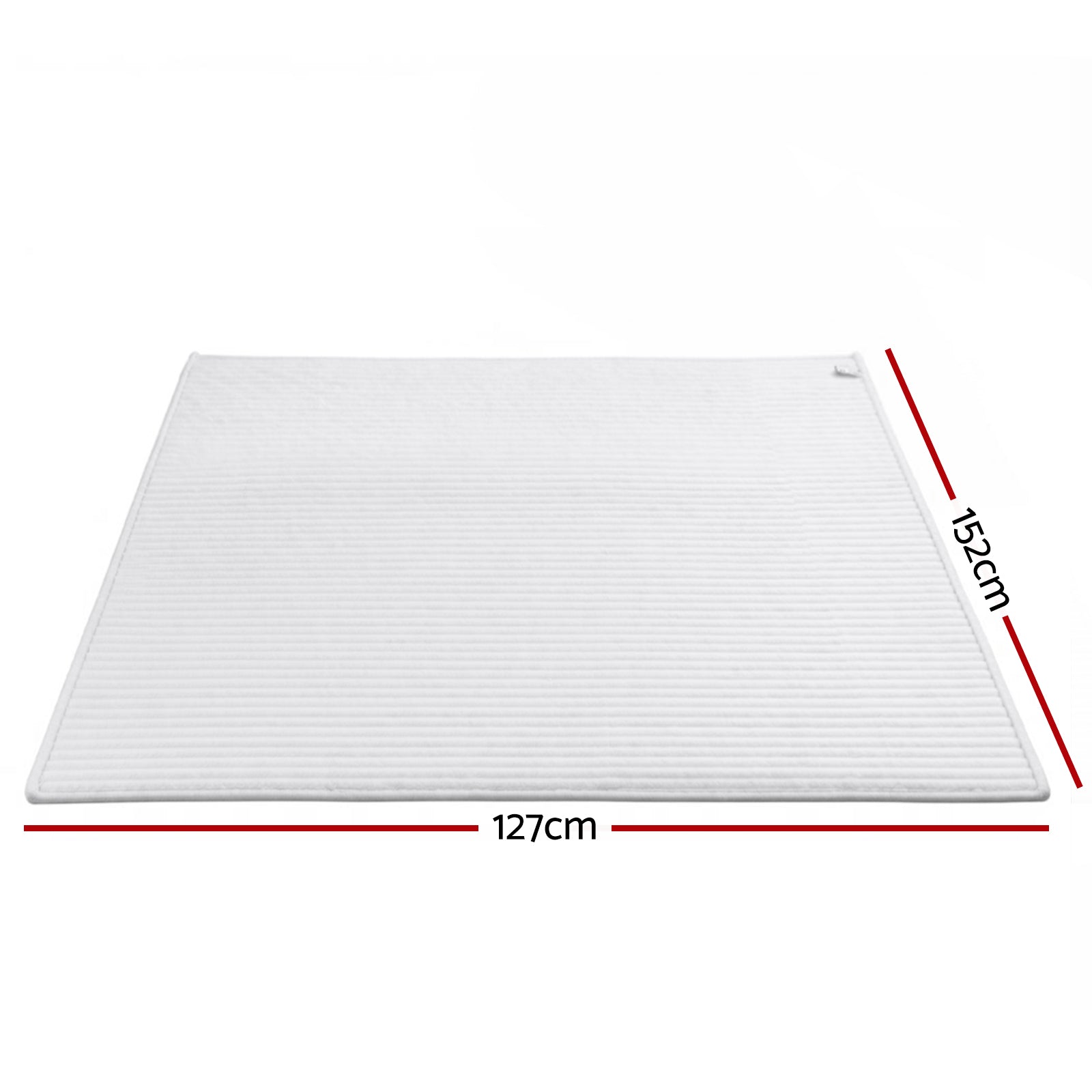 Giselle 127x152cm Throw Blanket Fleece Soft Lightweight Cozy Sofa Couch Bed Throw TBLANKET-SFF-152-WH