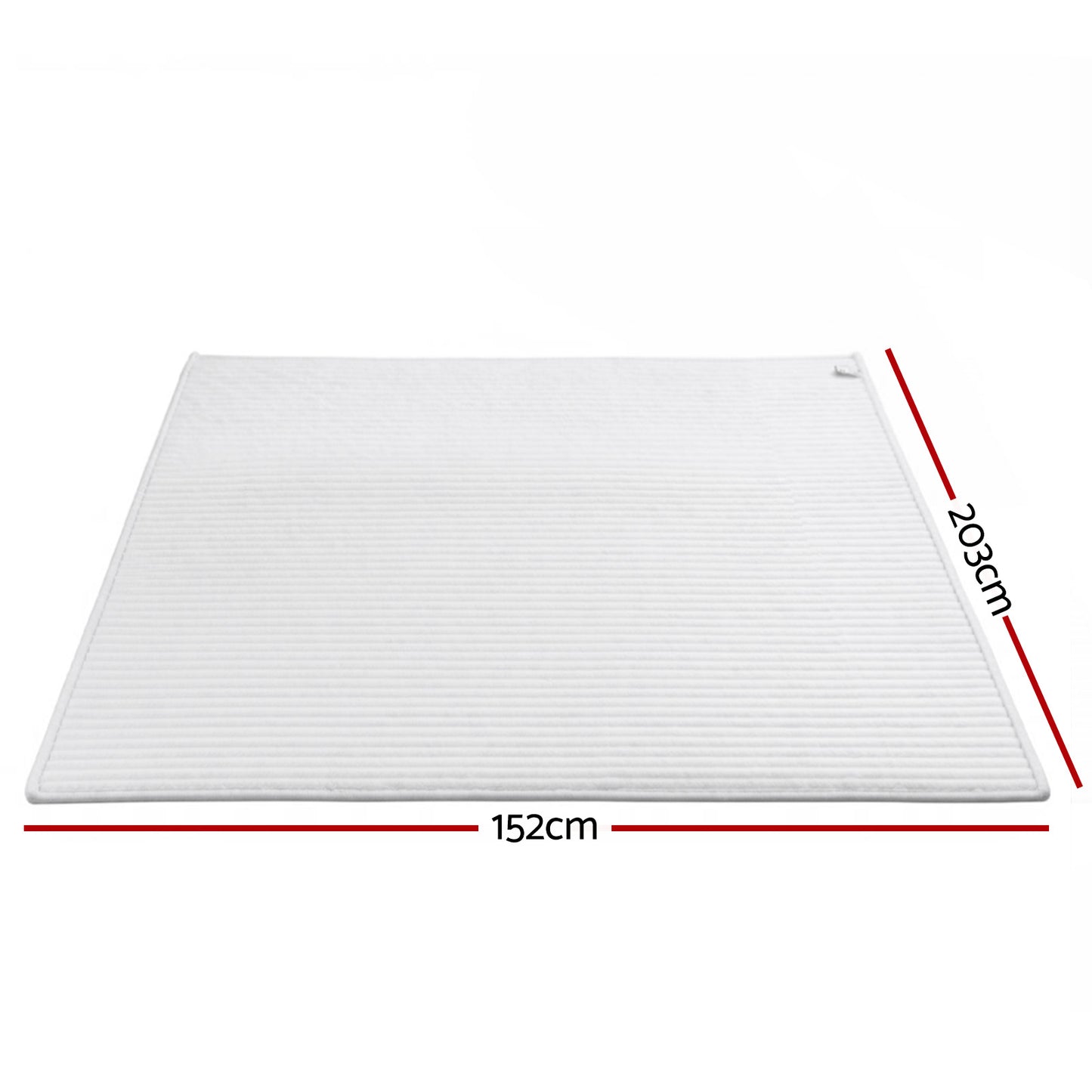 Giselle 152x203cm Throw Blanket Queen Fleece Lightweight Cozy Sofa Couch Bed Throw TBLANKET-SFF-203-WH