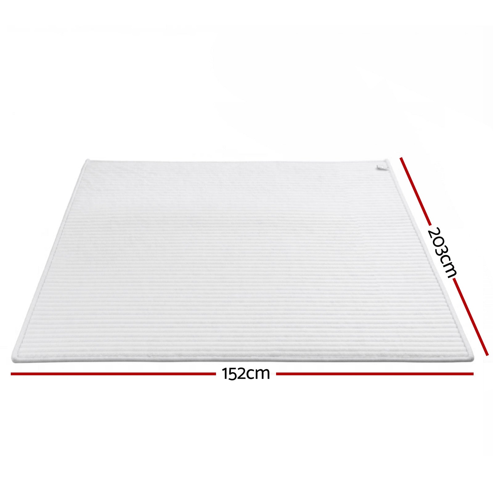 Giselle 152x203cm Throw Blanket Queen Fleece Lightweight Cozy Sofa Couch Bed Throw TBLANKET-SFF-203-WH
