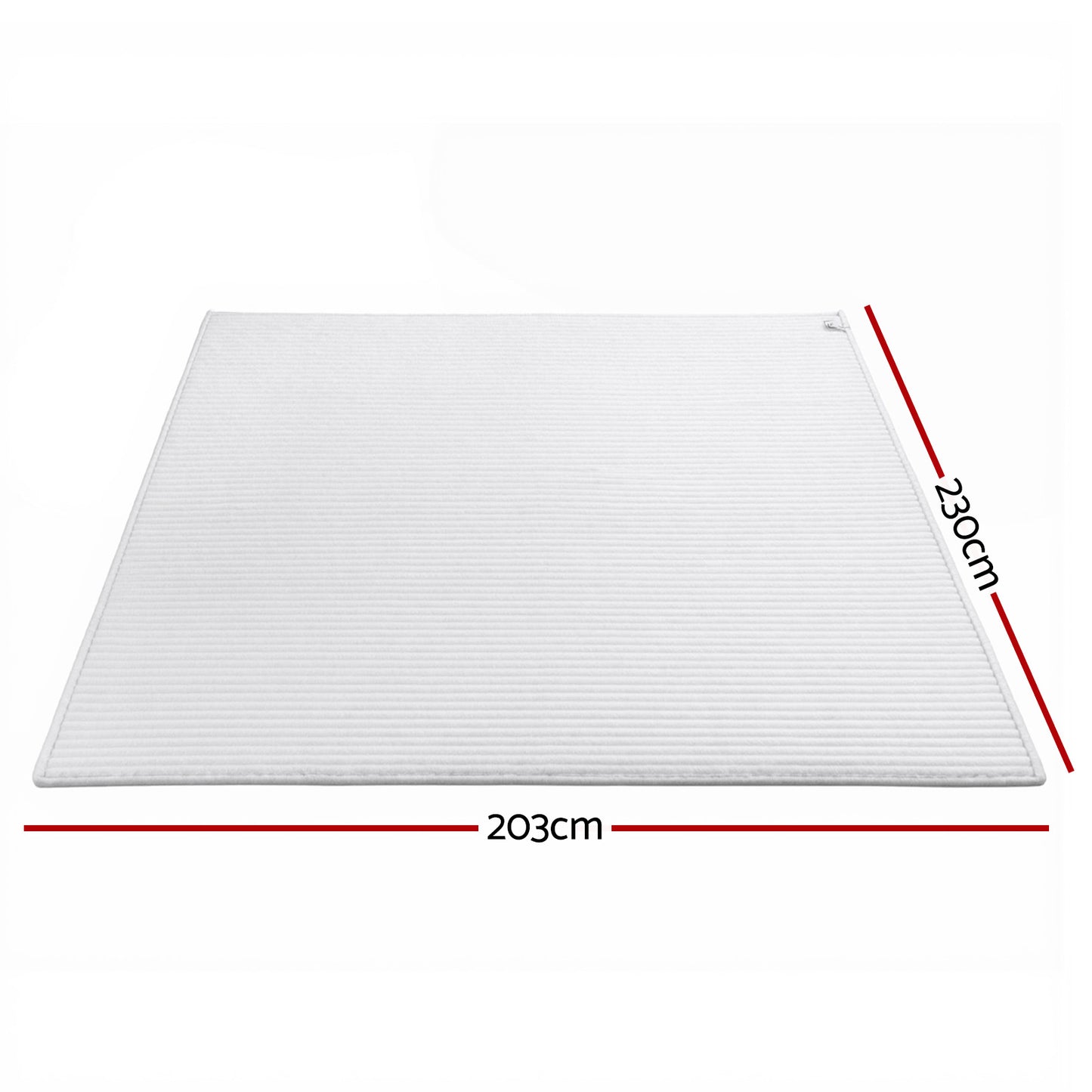 Giselle 203x230cm Throw Blanket Fleece Soft Lightweight Cozy Sofa Couch Bed Throw TBLANKET-SFF-230-WH