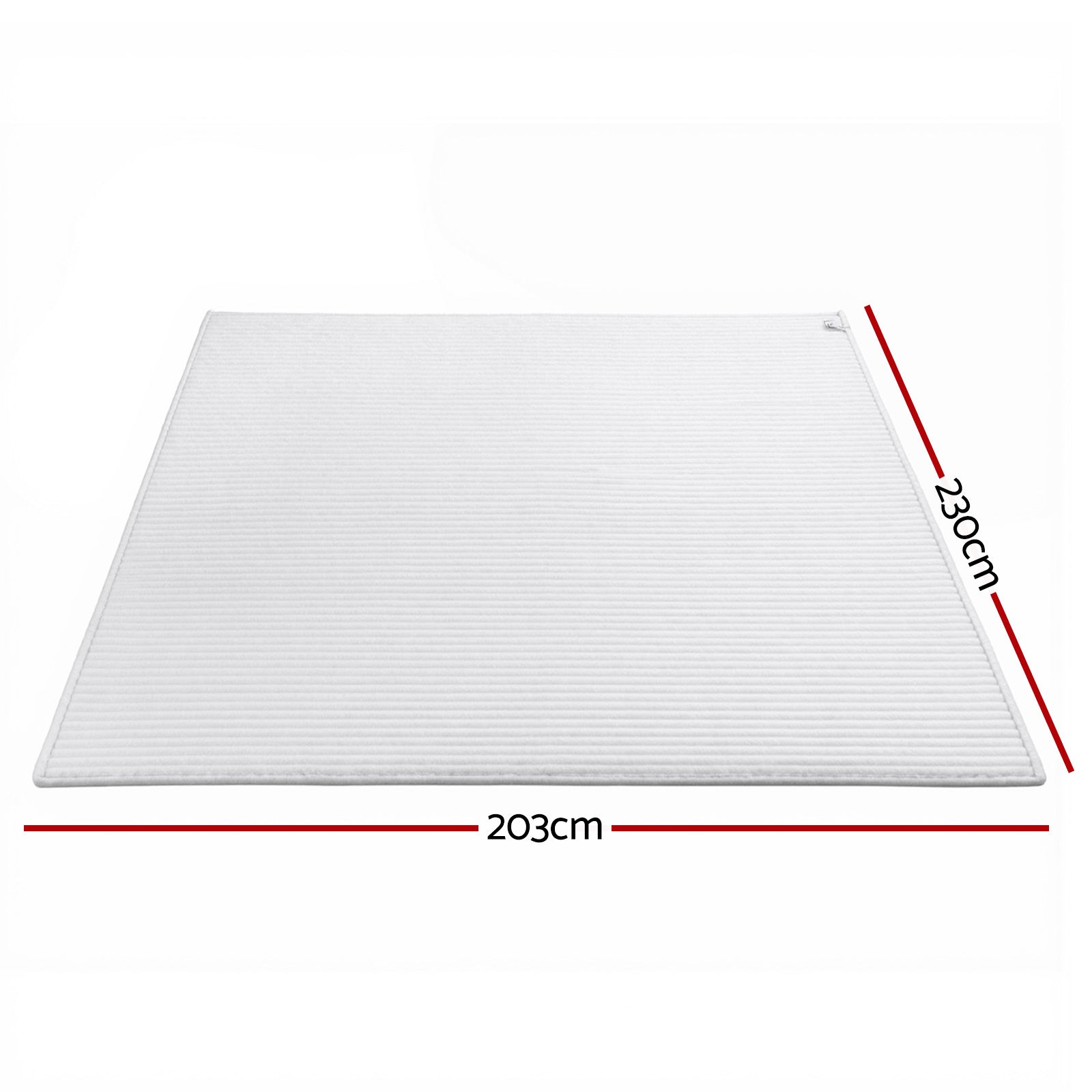 Giselle 203x230cm Throw Blanket Fleece Soft Lightweight Cozy Sofa Couch Bed Throw TBLANKET-SFF-230-WH