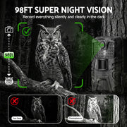 UL-TECH 4K WiFi Trail Camera 48MP 0.2s Trigger Game Camera Camo TC-B-DL006-GN
