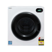 Devanti 6kg Tumble Dryer, Intelligent Touch Screen Clothes Dryer with 4 Drying Modes Stainless Steel Drum, TD-D-6KG-WH