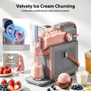 NORDA 2L Slushie Machine Frozen Drink Maker Ice Cream Maker Countertop Grey