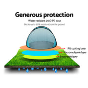 Weisshorn Pop Up Beach Tent Camping Portable Sun Shade Shelter Fishing TENT-C-BEA-ARCH