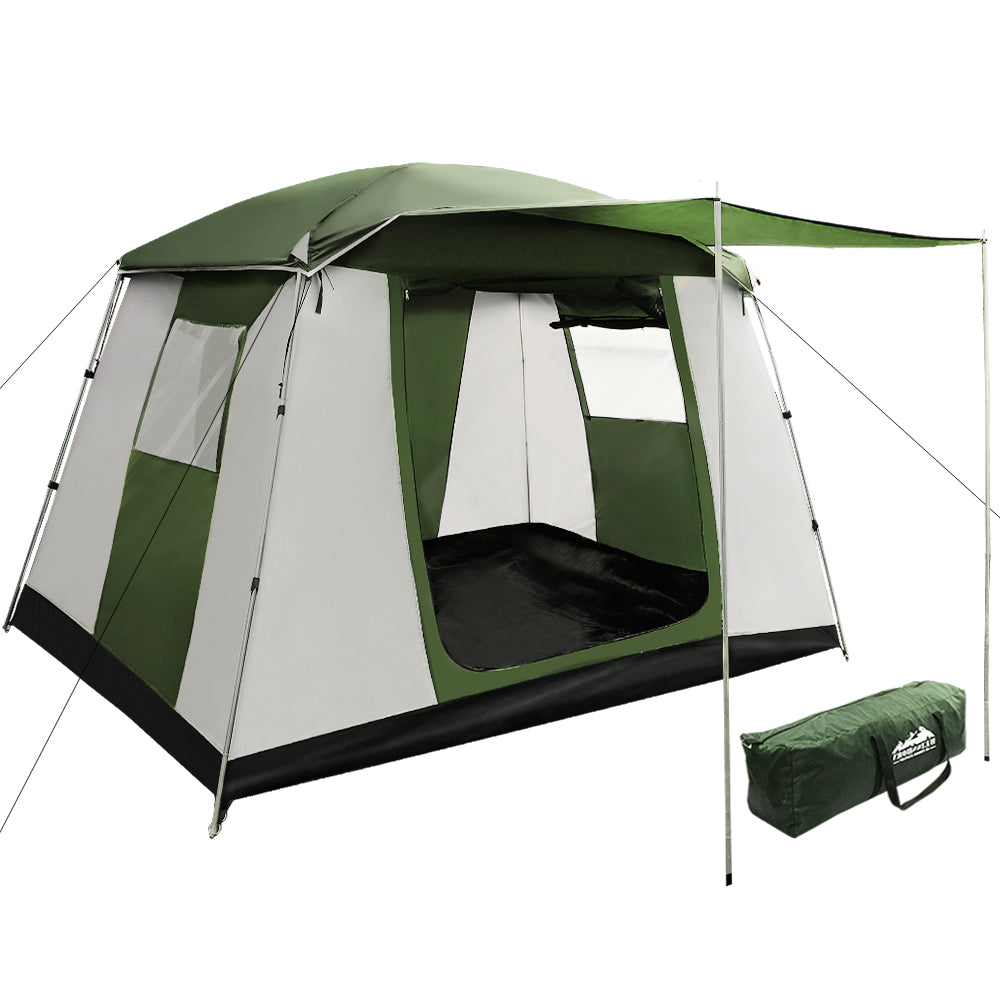 Weisshorn Family Camping Tent 6 Person Hiking Beach Tents Dome Shelter TENT-C-CA6