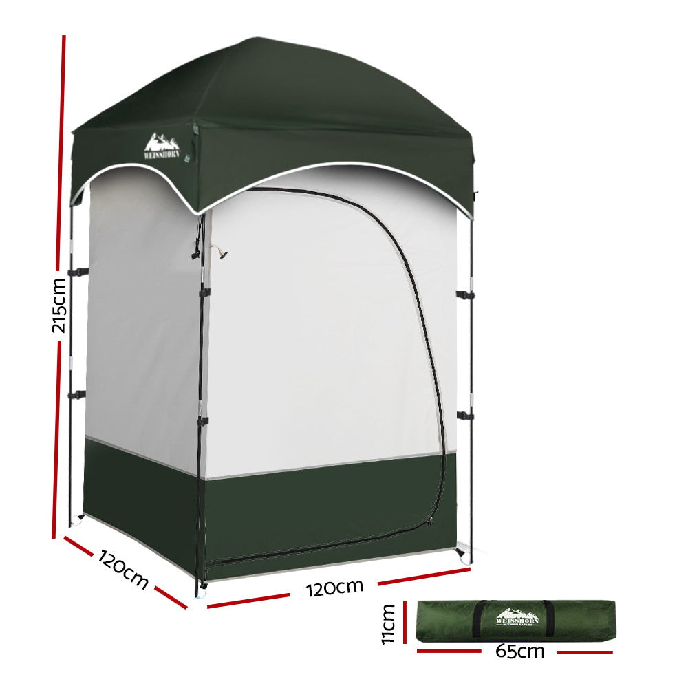 Weisshorn Camping Shower Toilet Tent Outdoor Portable Changing Room Ensuite TENT-C-CR-SIN