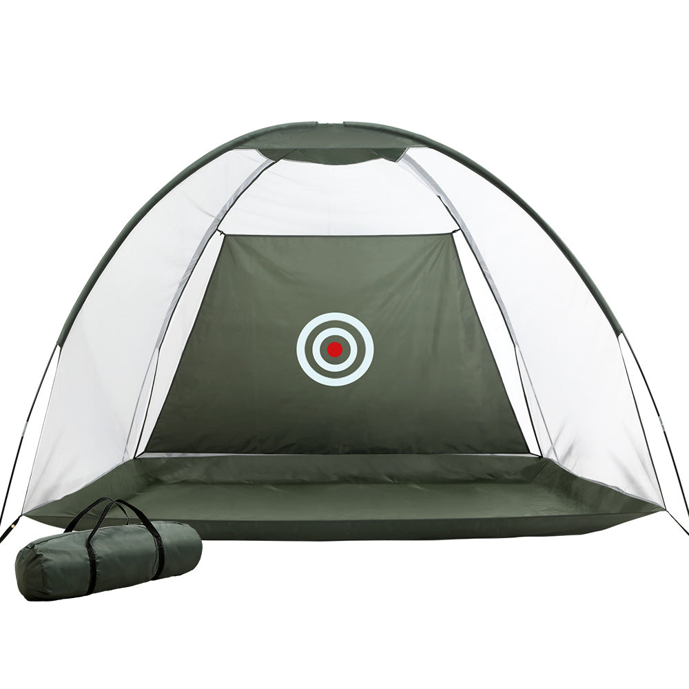 Everfit 3M Golf Practice Net Portable Training Aid Driving Target Tent Green TENT-C-GOLF-GR