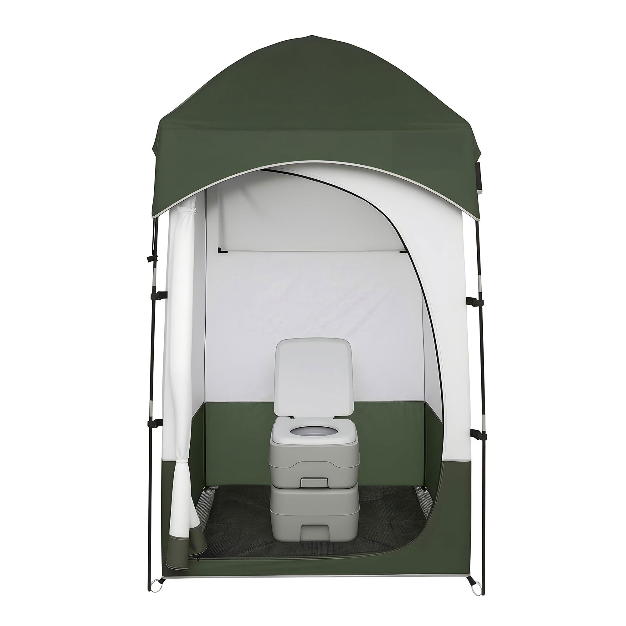Weisshorn 20L Portable Camping Toilet Shower Tent Changing Room Outdoor Loo Set TENT-CR-SIN-TOILET-20L