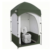 Weisshorn 22L Portable Camping Toilet Shower Tent Changing Room Outdoor Loo Set TENT-CR-SIN-TOILET-22L