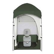 Weisshorn 22L Portable Camping Toilet Shower Tent Changing Room Outdoor Loo Set TENT-CR-SIN-TOILET-22L
