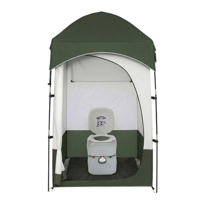 Weisshorn 22L Portable Camping Toilet Shower Tent Changing Room Outdoor Loo Set TENT-CR-SIN-TOILET-22L