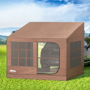 Weisshorn Camping Tent Car SUV Rear Side Canopy Portable Shelter Family Home 4WD TENT-D-CT-260-KHA