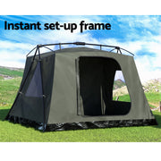 Weisshorn Camping Tent Instant Up 2-3 Person Tents Outdoor Hiking Shelter TENT-D-FAST-250-GN