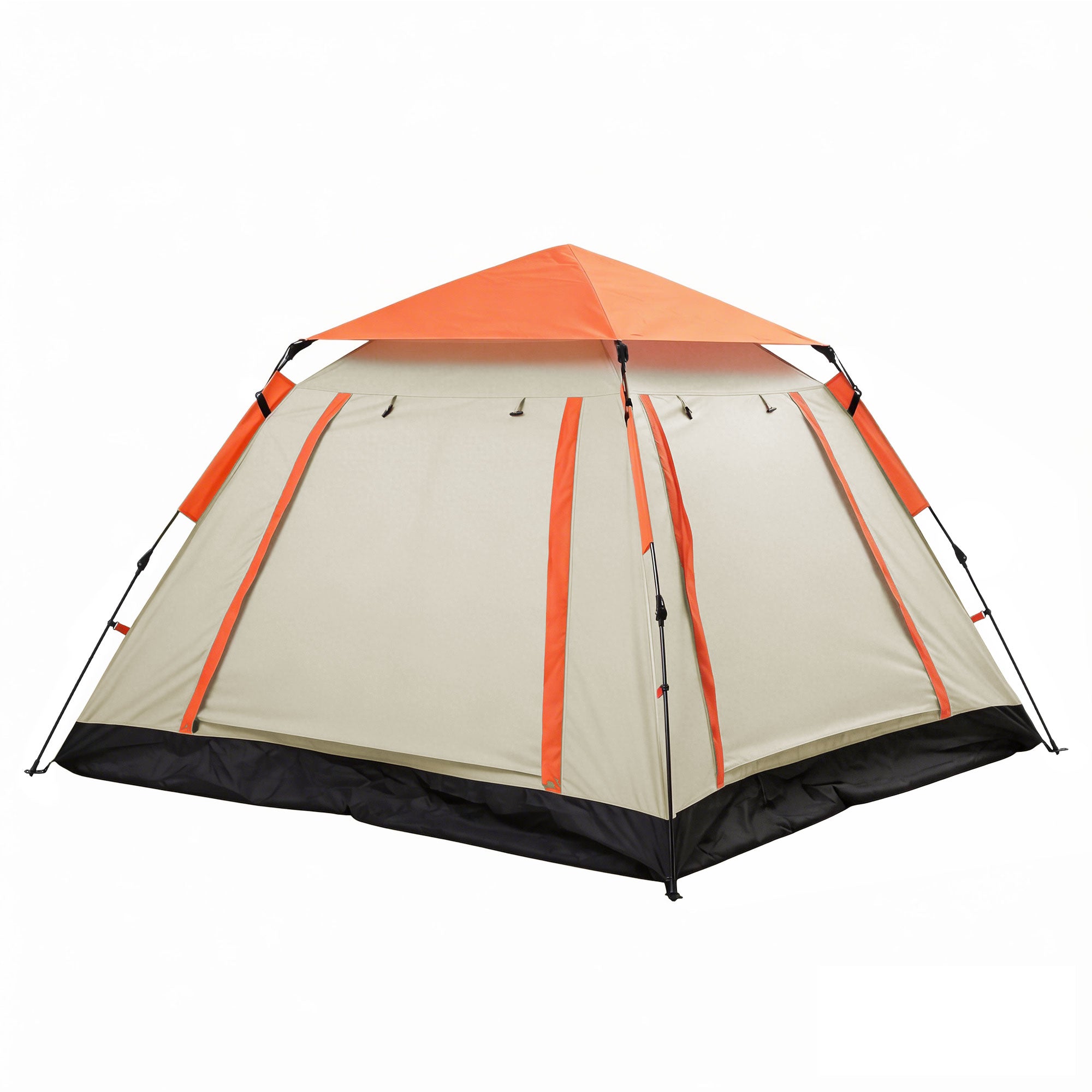 Weisshorn Pop Up Camping Tent 3-4 Person Automatic Tent Instant Setup Waterproof TENT-E-210X210-BG