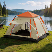 Weisshorn Pop Up Camping Tent 3-4 Person Automatic Tent Instant Setup Waterproof TENT-E-210X210-BG