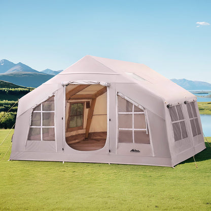 Weisshorn Camping Tent Inflatable Beach Tent 6 Person 360CM TENT-E-INFLA-3.6X3.6-BR