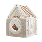 Keezi Kids Play Tent Playhouse Castle with Floor Mat 85CMX113CM TENT-HSE-HDPE-85CM-MC