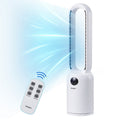 Devanti 2in1 Bladeless Fan Air Purification W/ Remote 88cm TF-RC-308L-WH