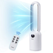 Devanti 2in1 Bladeless Fan Air Purification W/ Remote 88cm TF-RC-308L-WH