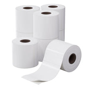 8 Rolls Direct Thermal Labels Paper Printer Paper Barcode Shipping Stickers TH-LABEL-100X150-4-WHX2