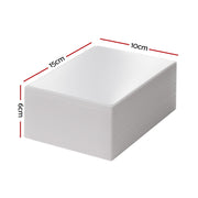 500 Sheets Direct Thermal Labels Adhesive Printer Paper Barcode Shipping Sticker TH-LABEL-100X150-500-WH