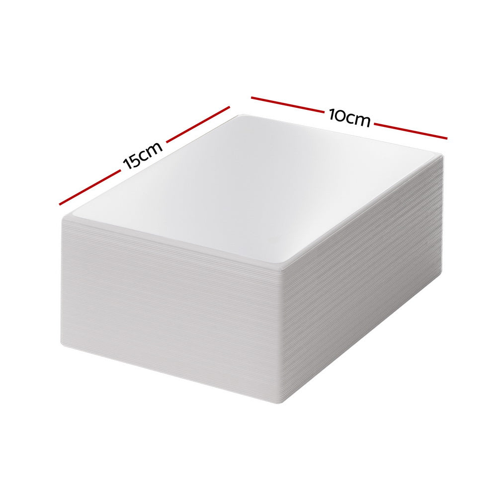 1000 Sheets Direct Thermal Labels Adhesive Printer Paper Barcode Shipping Sticker TH-LABEL-100X150-500-WHX2