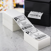 1500 Sheets Direct Thermal Label Adhesive Printer Paper Barcode Shipping Sticker TH-LABEL-100X150-500-WHX3