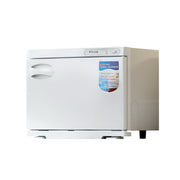 Devanti 23L Towel Warmer UV Sterilizer Heater Cabinet Beauty SPA Salon White TH-S-23L-WH