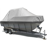 Seamanship 17-19ft Boat Cover Trailerable Jumbo 600D Marine Heavy Duty TJBC-1719-GR