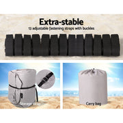 Seamanship Boat Cover 23-25ft Trailerable Jumbo Marine 600D Heavy Duty Grey TJBC-2325-GR