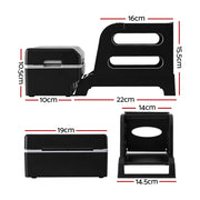 Thermal Label Printer Shipping Address Barcode USB Label Maker with Stand TL-PRINTER-100X150-BK