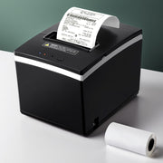 Thermal Receipt Printer POS Printer Auto Cutter Label Maker High Speed TL-PRINTER-80X80-BK