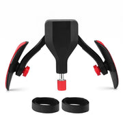 Everfit Pelvic Floor Exerciser Inner Thigh Kegel Trainer 35KG 360 Adjustable Men Women Black & Red