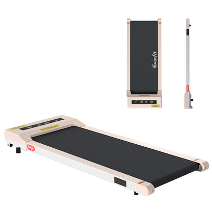 Everfit Treadmill Electric Walking Pad Under Desk Home Gym Fitness 360mm Pink TMILL-360-PAD