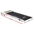 Everfit Treadmill Electric Walking Pad Under Desk Home Gym Fitness 360mm White