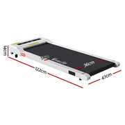Everfit Treadmill Electric Walking Pad Under Desk Home Gym Fitness 360mm White