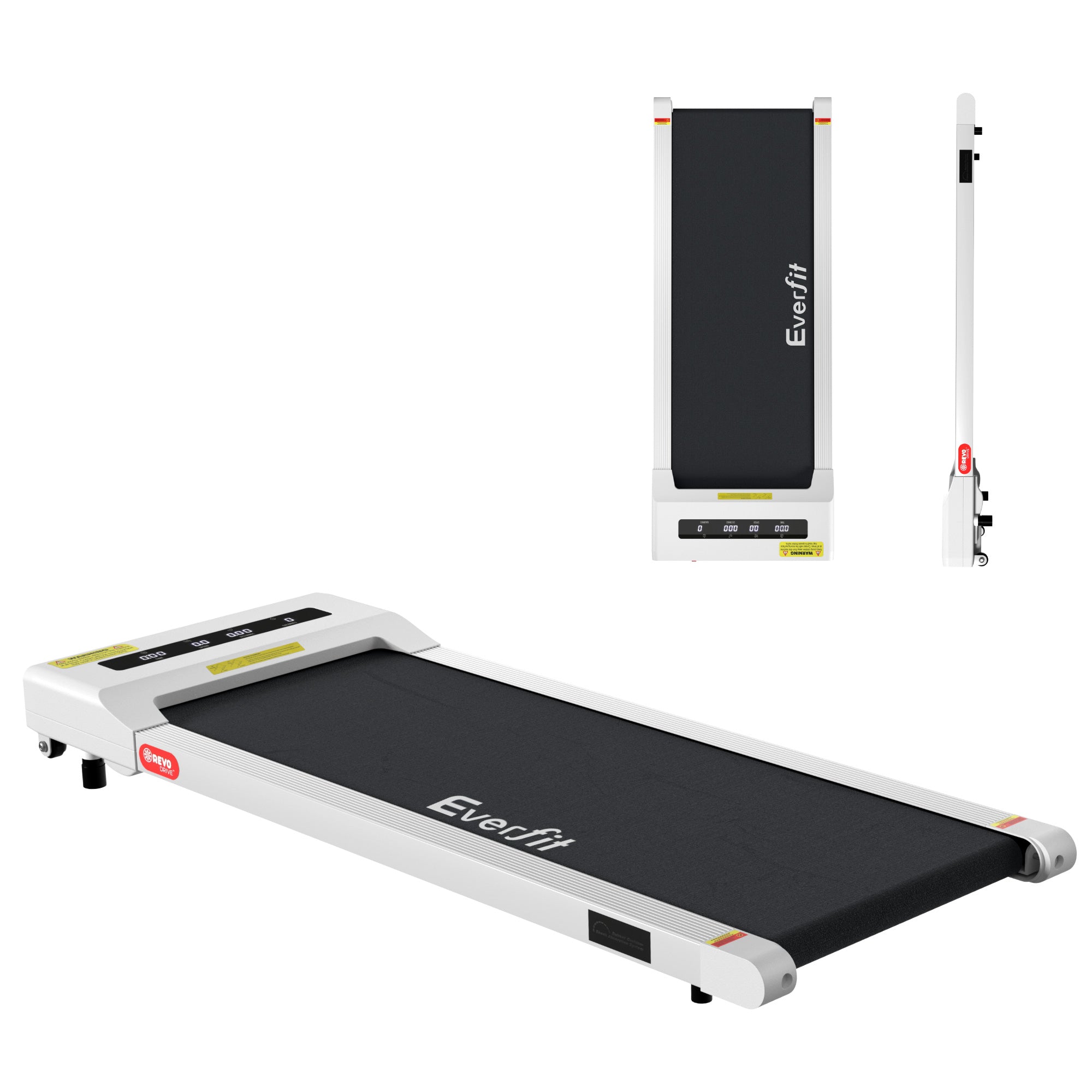 Everfit Treadmill Electric Walking Pad Under Desk Home Gym Fitness 360mm White