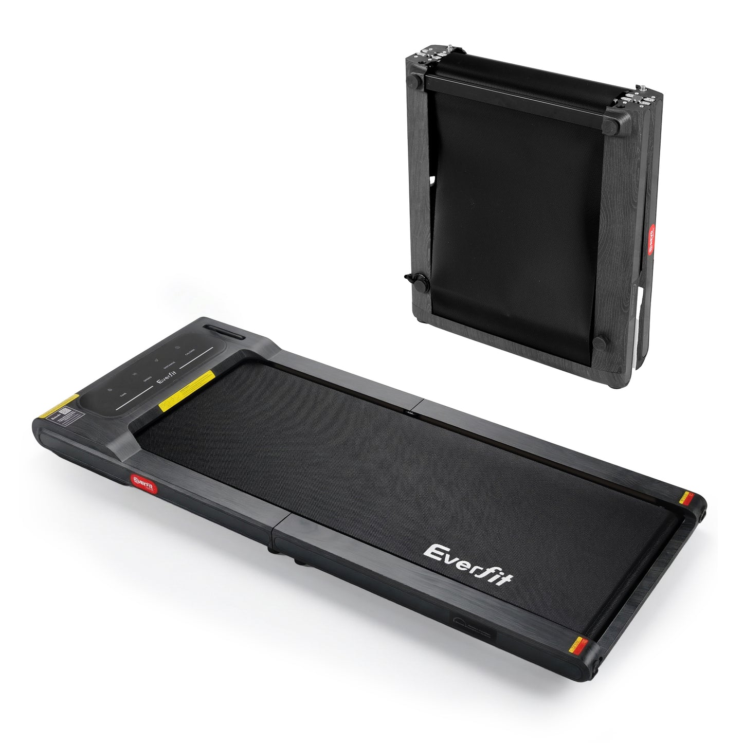 Everfit Walking Pad Treadmill 2 in 1 Foldable Under Desk for Home Gym With 38cm Belt With APP TMILL-380-FD-BK