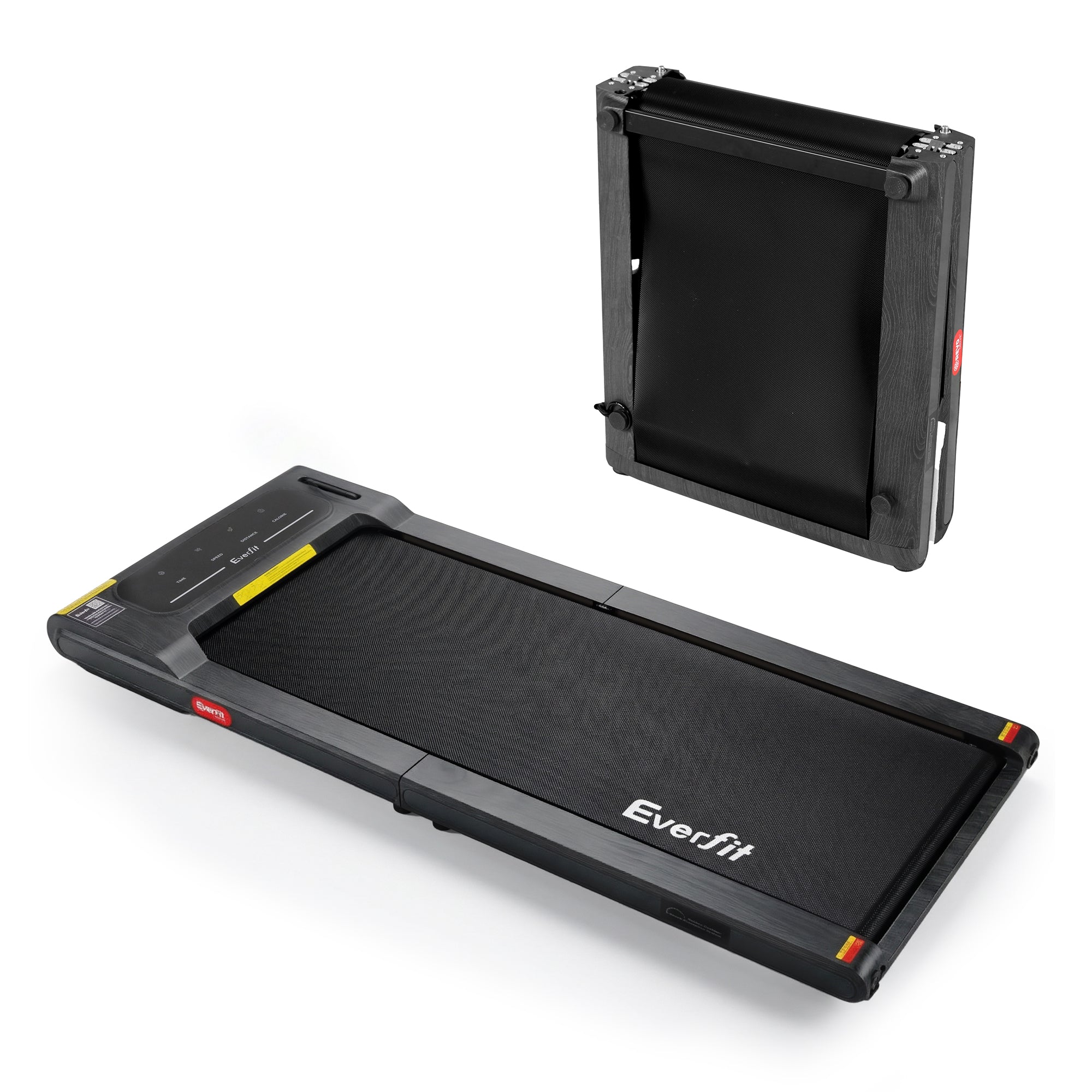 Everfit Walking Pad Treadmill 2 in 1 Foldable Under Desk for Home Gym With 38cm Belt With APP TMILL-380-FD-BK