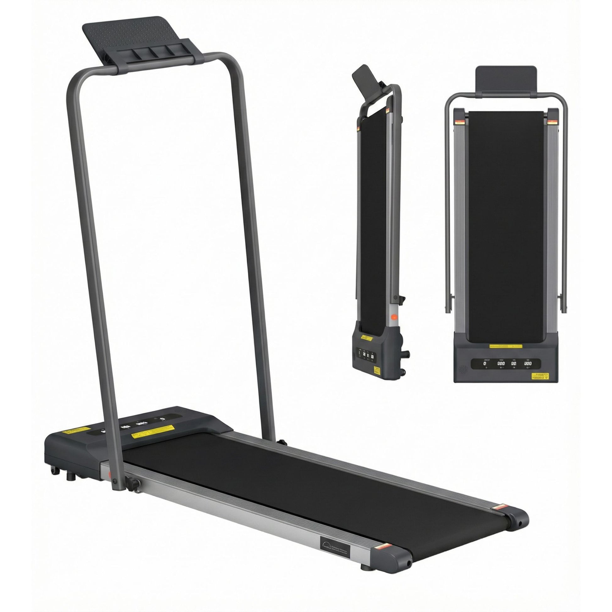 Everfit 2 in 1 Treadmill Electric Walking Pad Under Desk Home Gym Fitness 380mm Grey TMILL-380-PAD-GR