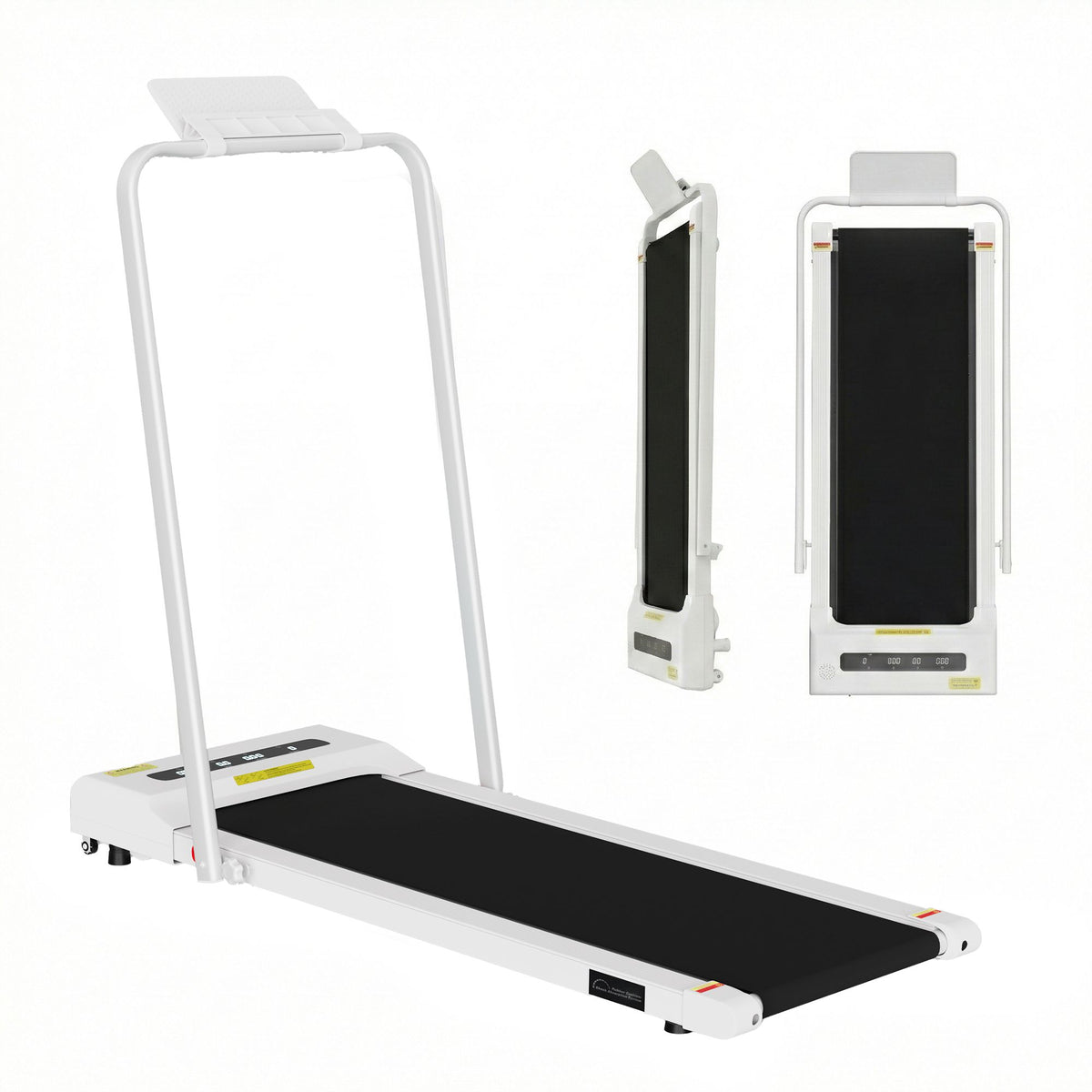 Everfit 2 in 1 Treadmill Electric Walking Pad Under Desk Home Gym Fitness 380mm White TMILL-380-PAD-WH