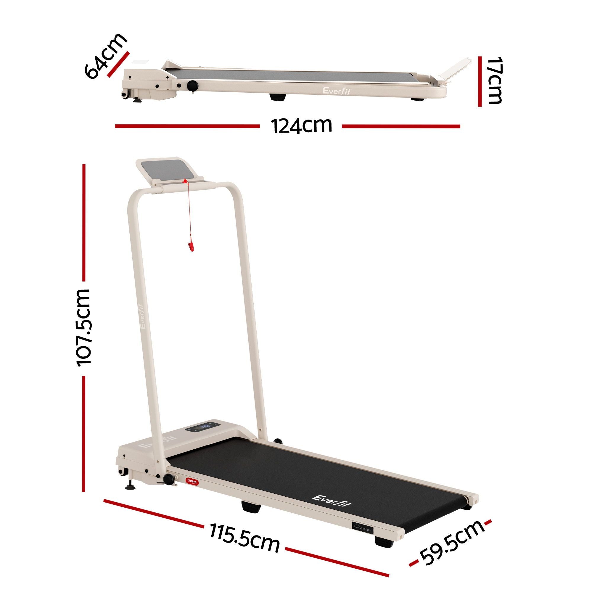 Everfit 3 in 1 Walking Pad Treadmill 12% Incline Under Desk Foldable Treadmills for Home Gym With 38cm Wide Belt APP Control
