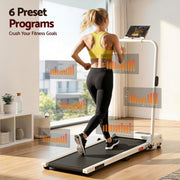 Everfit 3 in 1 Walking Pad Treadmill 12% Incline Under Desk Foldable Treadmills for Home Gym With 38cm Wide Belt APP Control