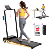 Everfit 3 in 1 Walking Pad Treadmill 12% Incline Under Desk Foldable Treadmills for Home Gym With 38cm Wide Belt APP Control
