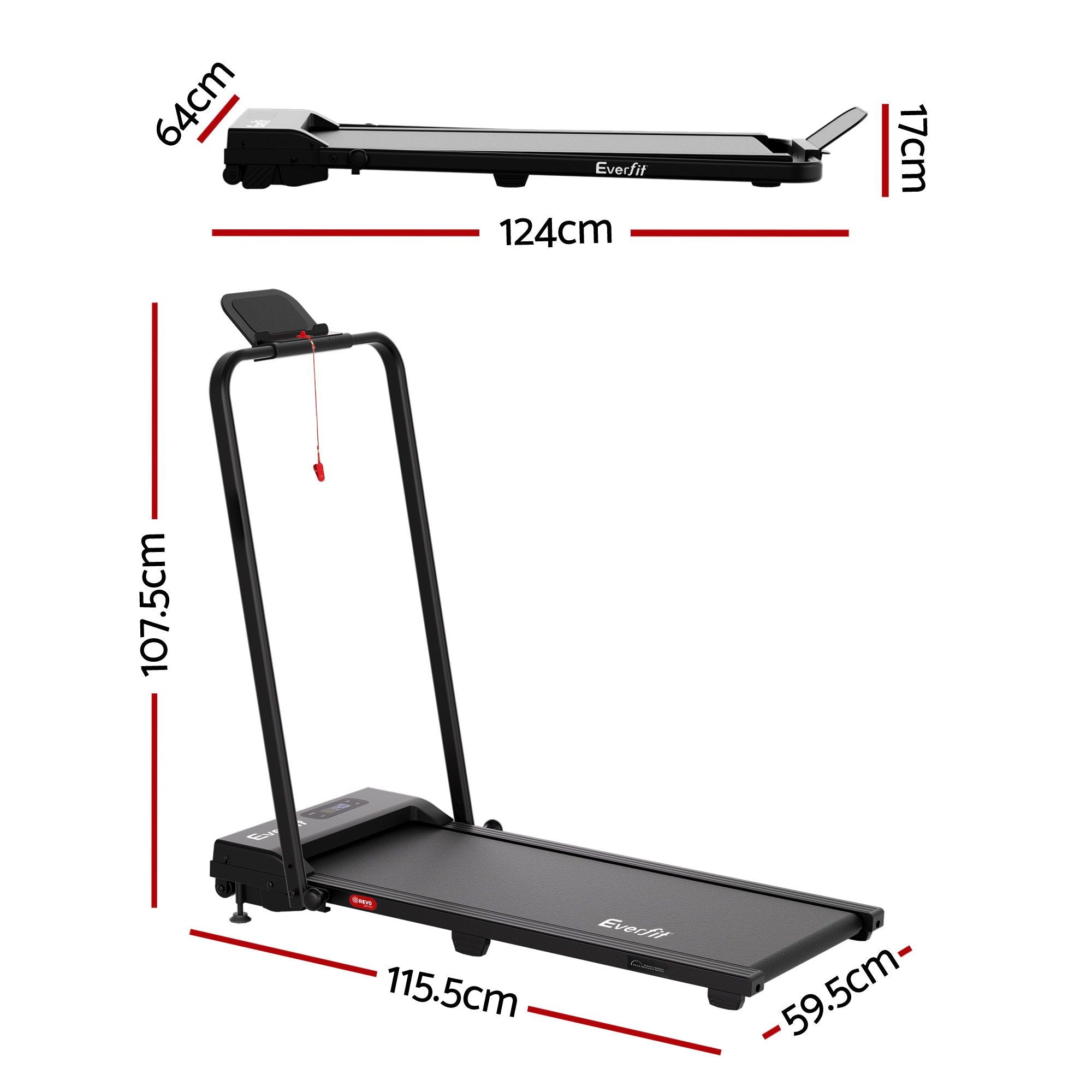 Everfit 3 in 1 Walking Pad Treadmill 12% Incline Under Desk Foldable Treadmills for Home Gym With 38cm Wide Belt APP Control